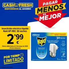Vista previa del folleto de la tienda Cash Fresh válido desde el 25/05/2026 