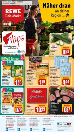 Vorschau von dem Prospekt des Geschäftes Rewe, gültig ab dem 27.07.2026