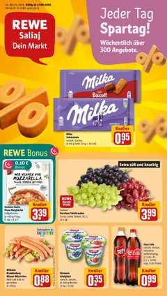 Vorschau von dem Prospekt des Geschäftes Rewe, gültig ab dem 17.08.2026