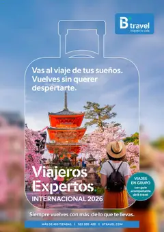 Vista previa del folleto de la tienda B the travel brand válido desde el 03/10/2025 