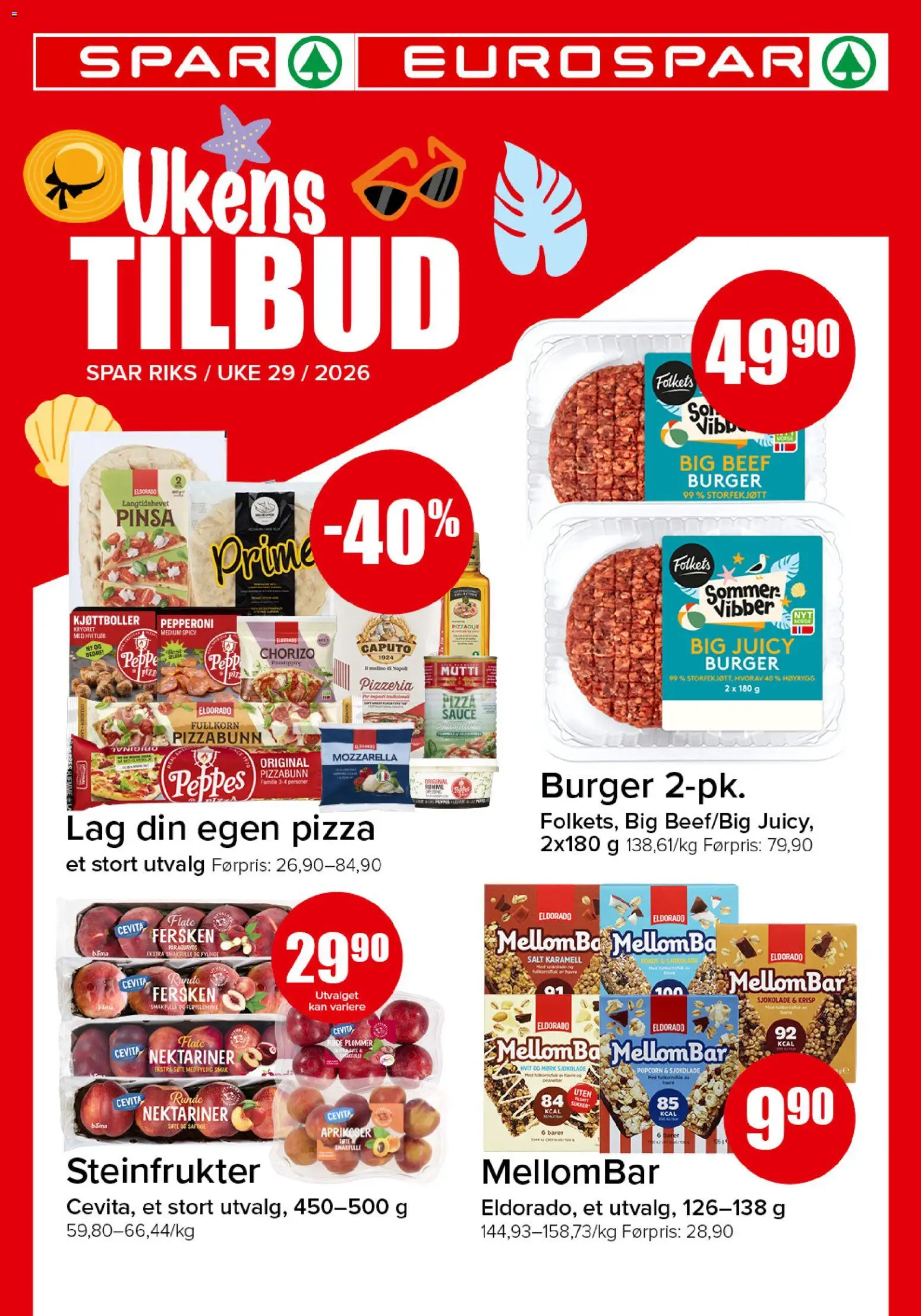 Forhåndsvis Spar kundeavis fra butikk Spar gyldig fra 13/07/2026
