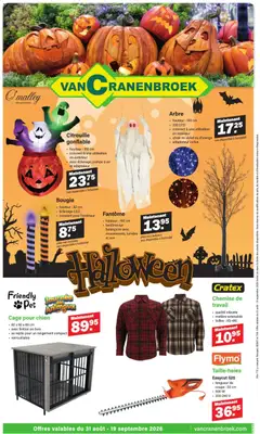 Voorbeeld van Van Cranenbroek Publicité van winkel Van Cranenbroek geldig vanaf 31/08/2026