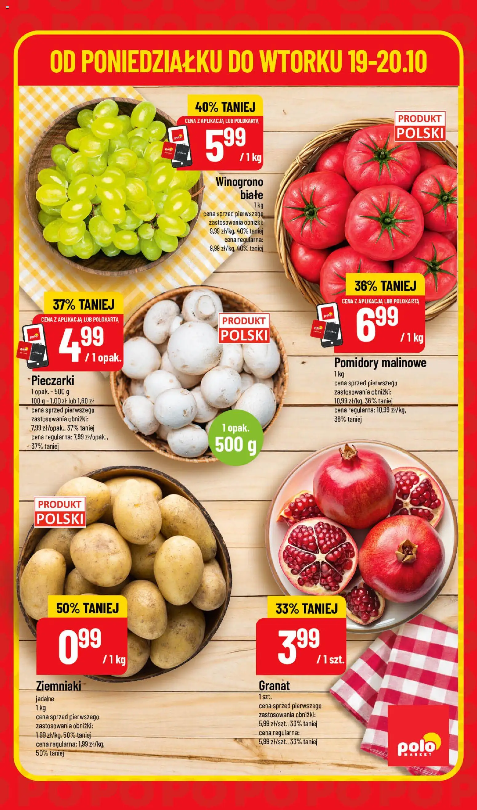 Pogląd gazetki "POLOmarket gazetka - Super Hity" ze sklepu POLOmarket ważnej od 19.10.2026