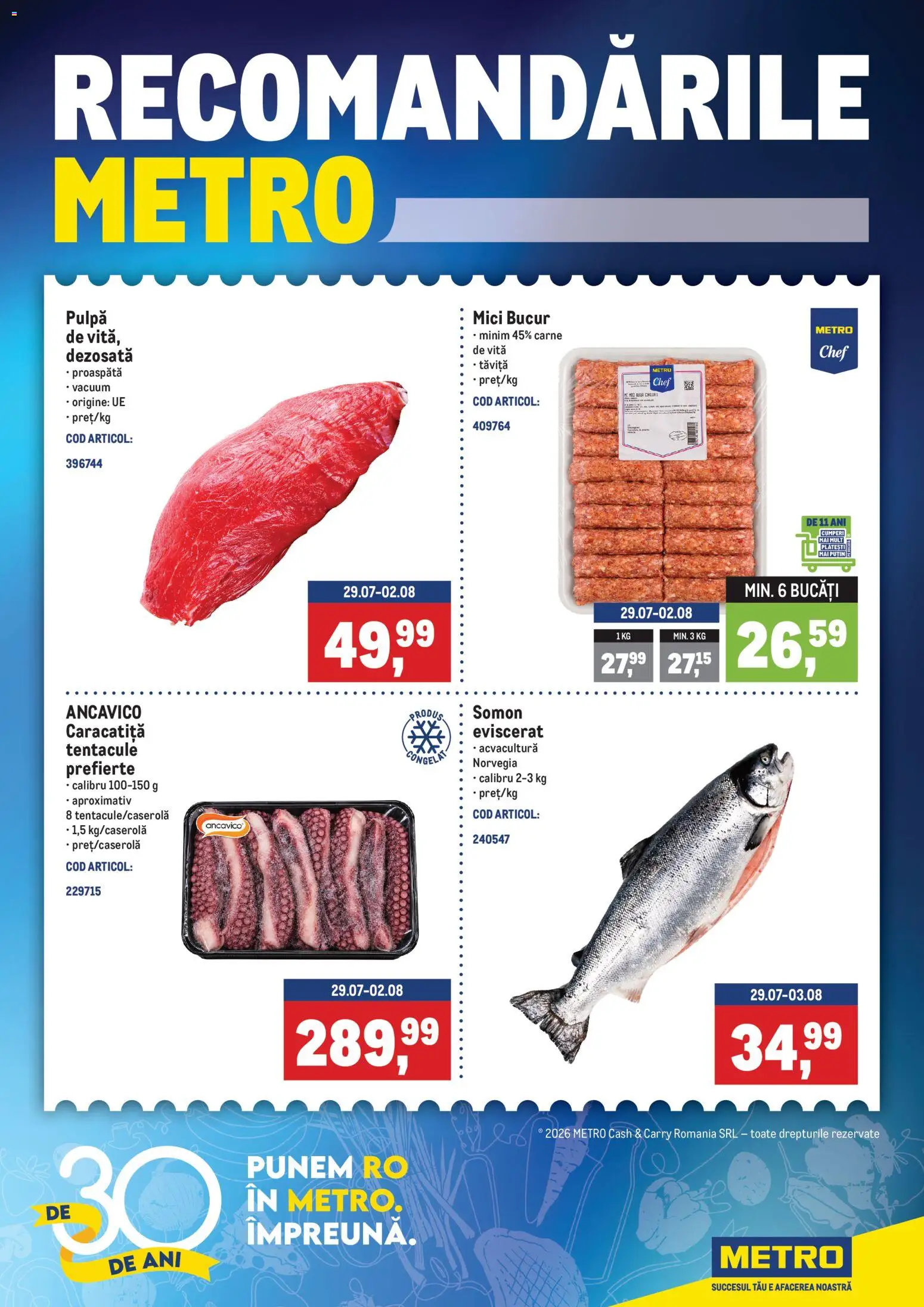 Previzualizarea de cataloage: Metro Metro Catalog valabil de la 27.07.2026