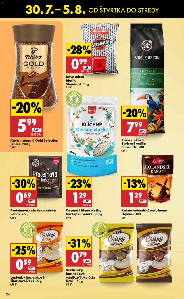 Nový Biedronka leták od 30.07.