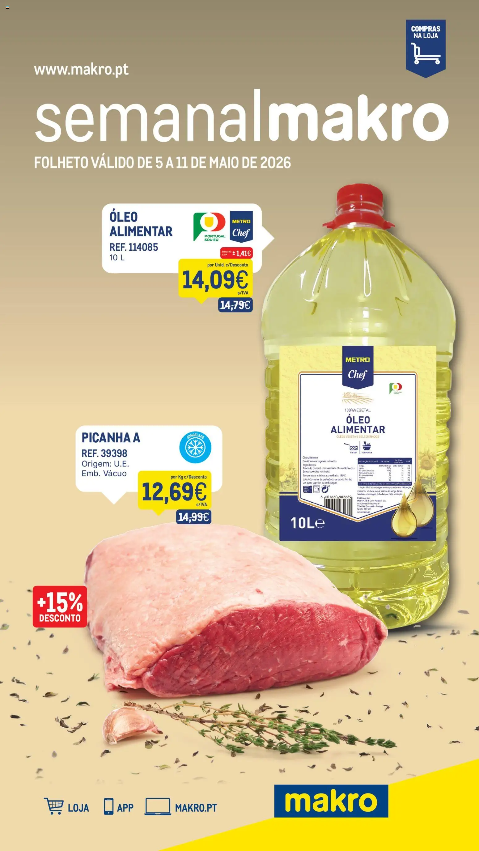 Pré-visualização do folheto da loja Makro válida a partir de 05/05/2026