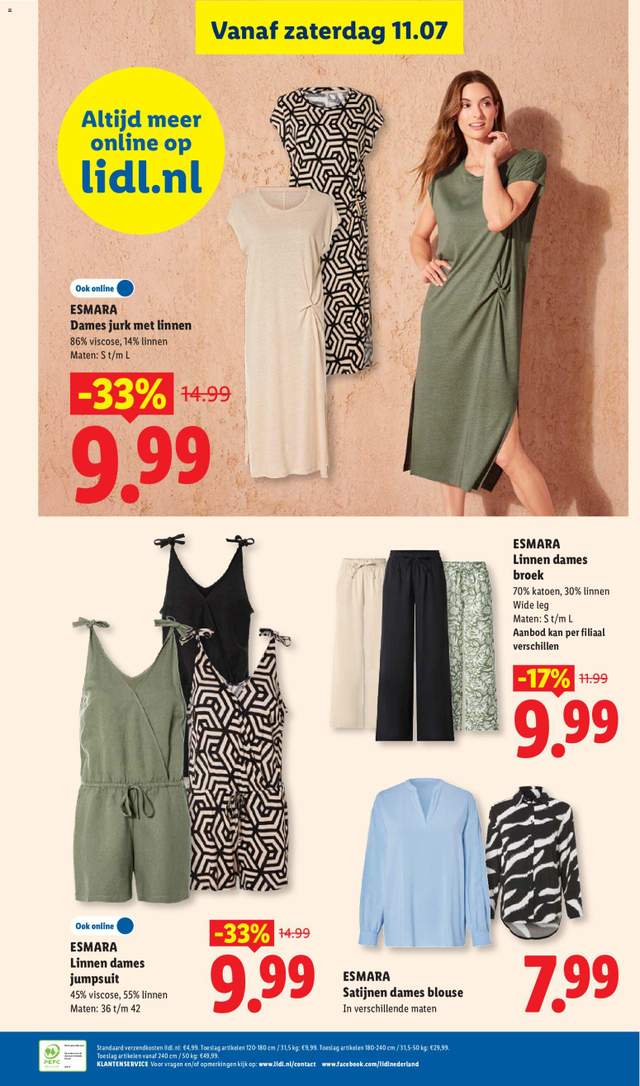 Nieuwe Lidl folder vanaf 06-07