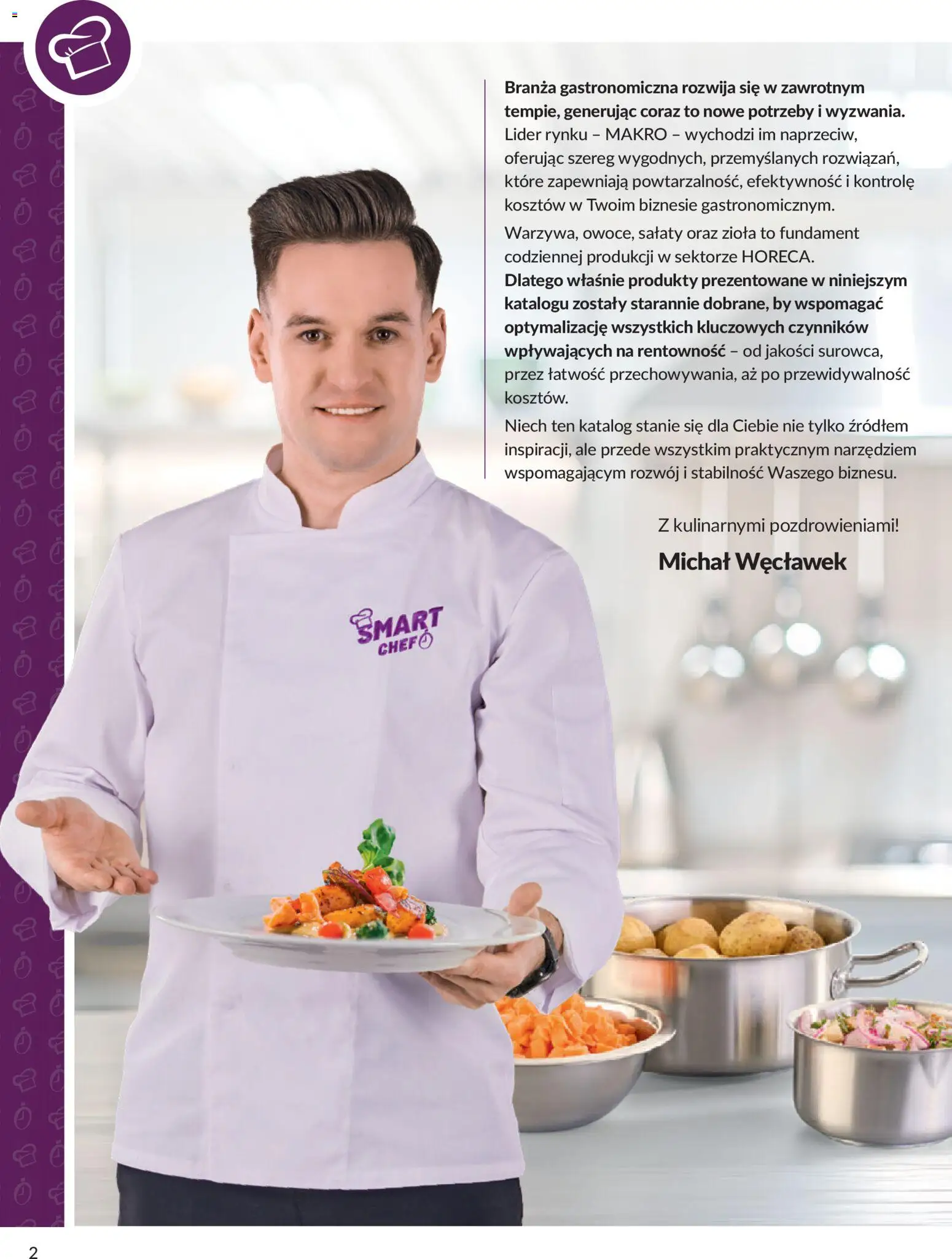 Pogląd gazetki "Smart Chef - Warzywa i Owoce" ze sklepu Makro ważnej od 01.01.2026