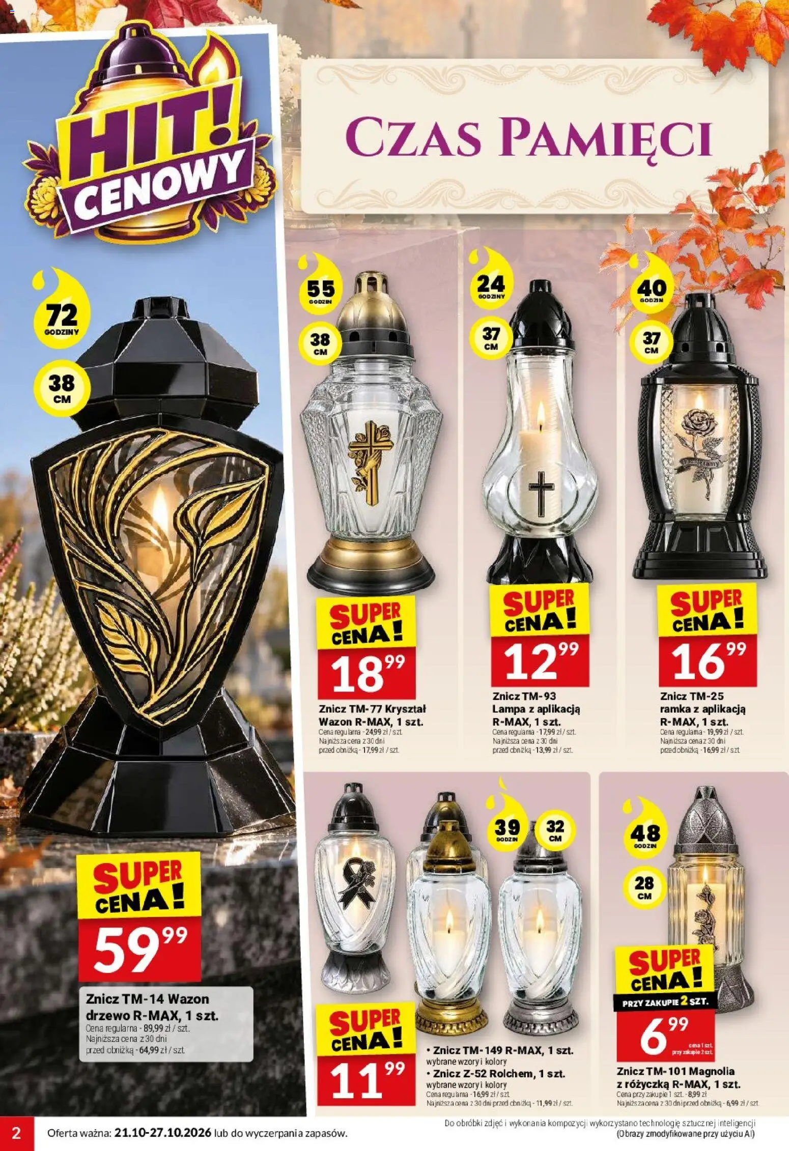 Pogląd gazetki "Twój Market gazetka" ze sklepu Twój Market ważnej od 21.10.2026 - Lampa, Wazon, Cava, Ramka