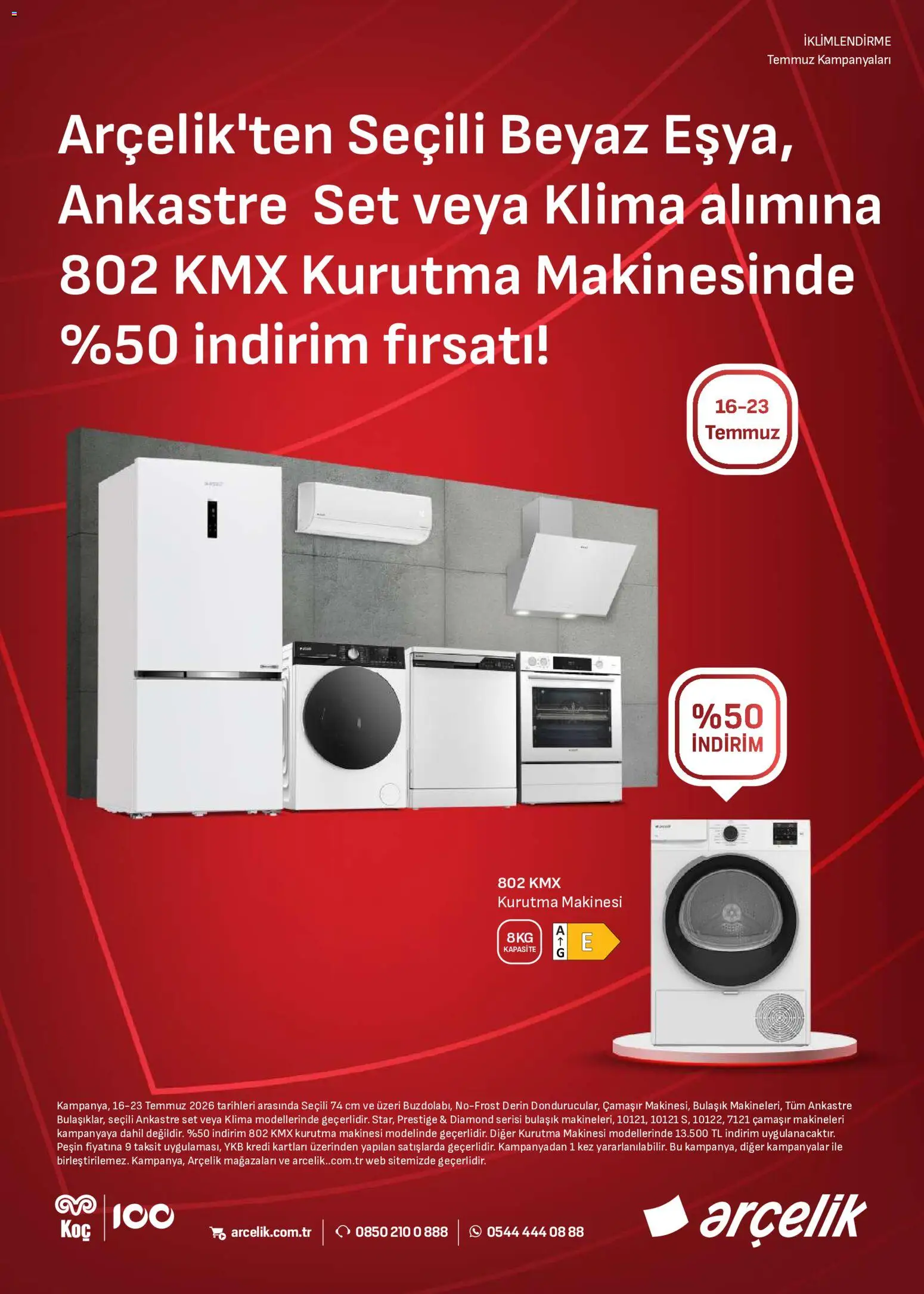 Arçelik Arçelik - İklimlendirme Kataloğu 16.07.2026 - Broşürünün önizlemesi