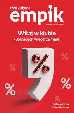 Pogląd gazetki "Empik promocje" ze sklepu Empik ważnej od 03.06.2026