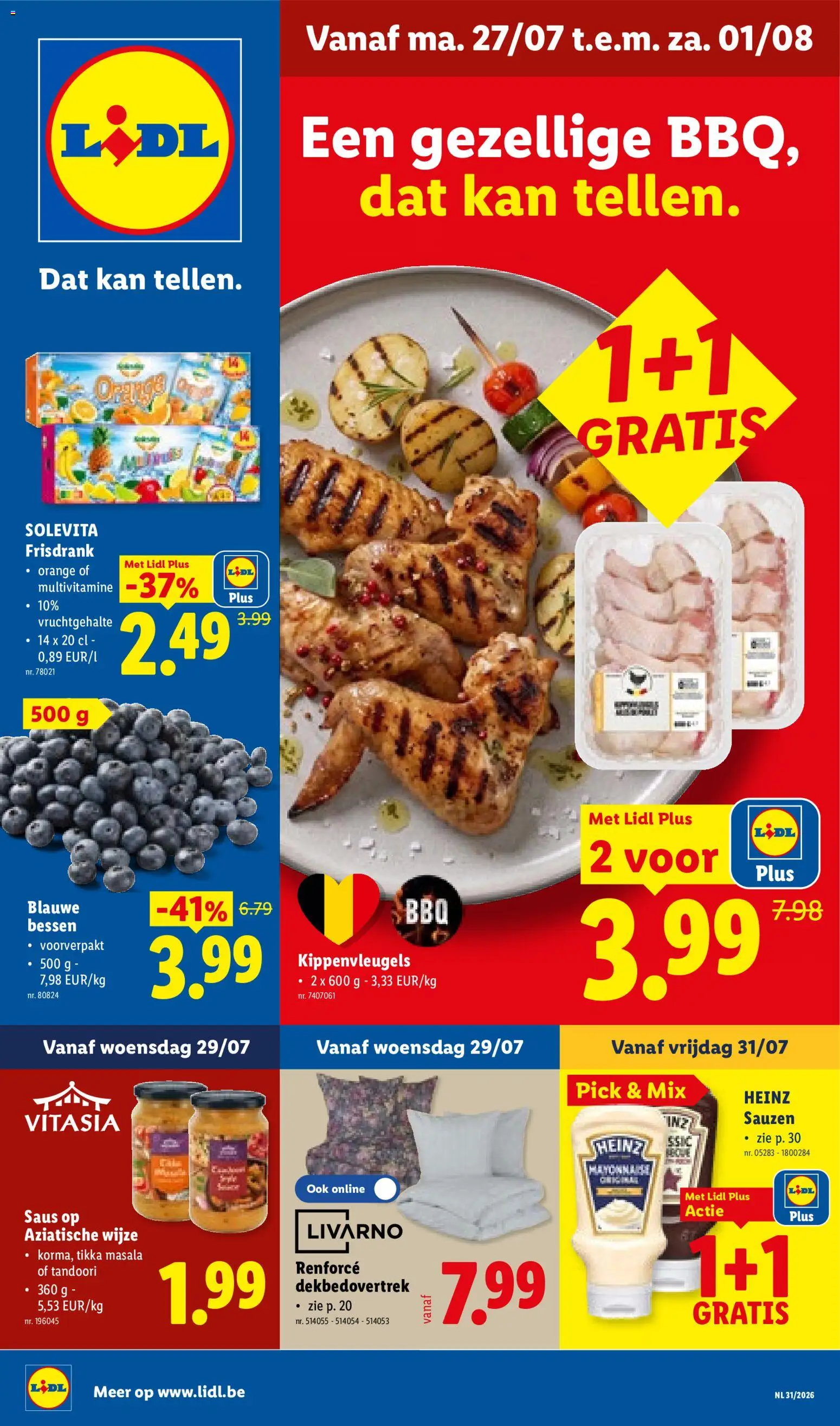 Voorbeeld van Lidl Folder week 31 van winkel Lidl geldig vanaf 27/07/2026
