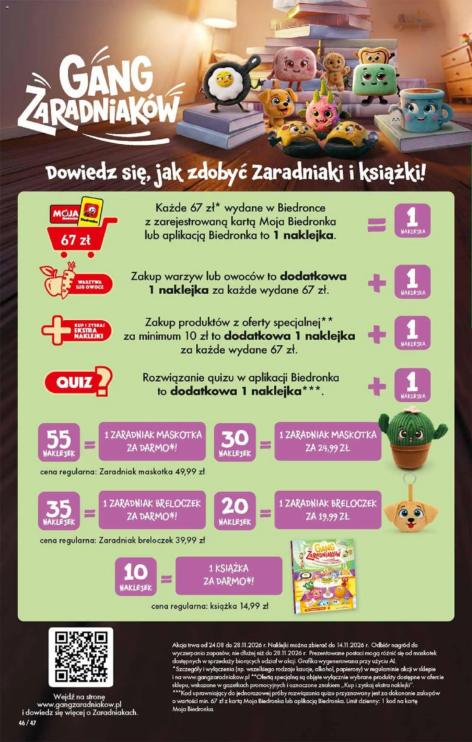 Náhled nabídky: Biedronka Polsko Biedronka Polsko leták - Gang zaradniaków platný od 07.09.2026