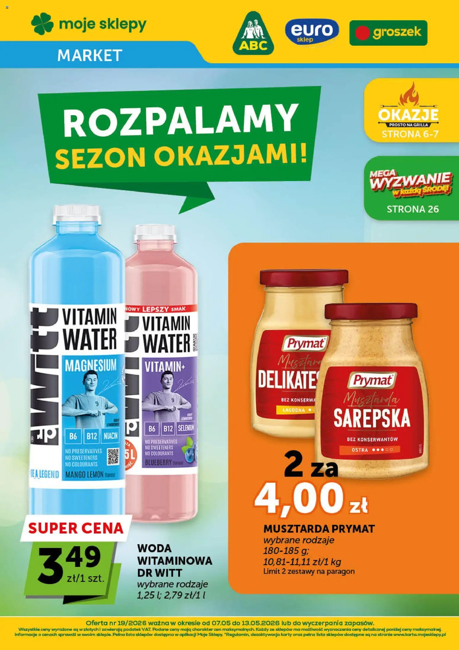 Pogląd gazetki "Groszek gazetka - Market" ze sklepu Groszek ważnej od 07.05.2026