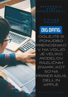 Predogled kataloga iz trgovine Big Bang veljaven od 31.08.2026