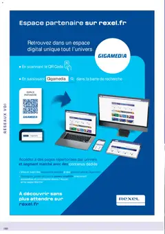 Prévisualisation de Réseaux Voix Données Images du magasin Rexel formulaire valide 01/11/2025