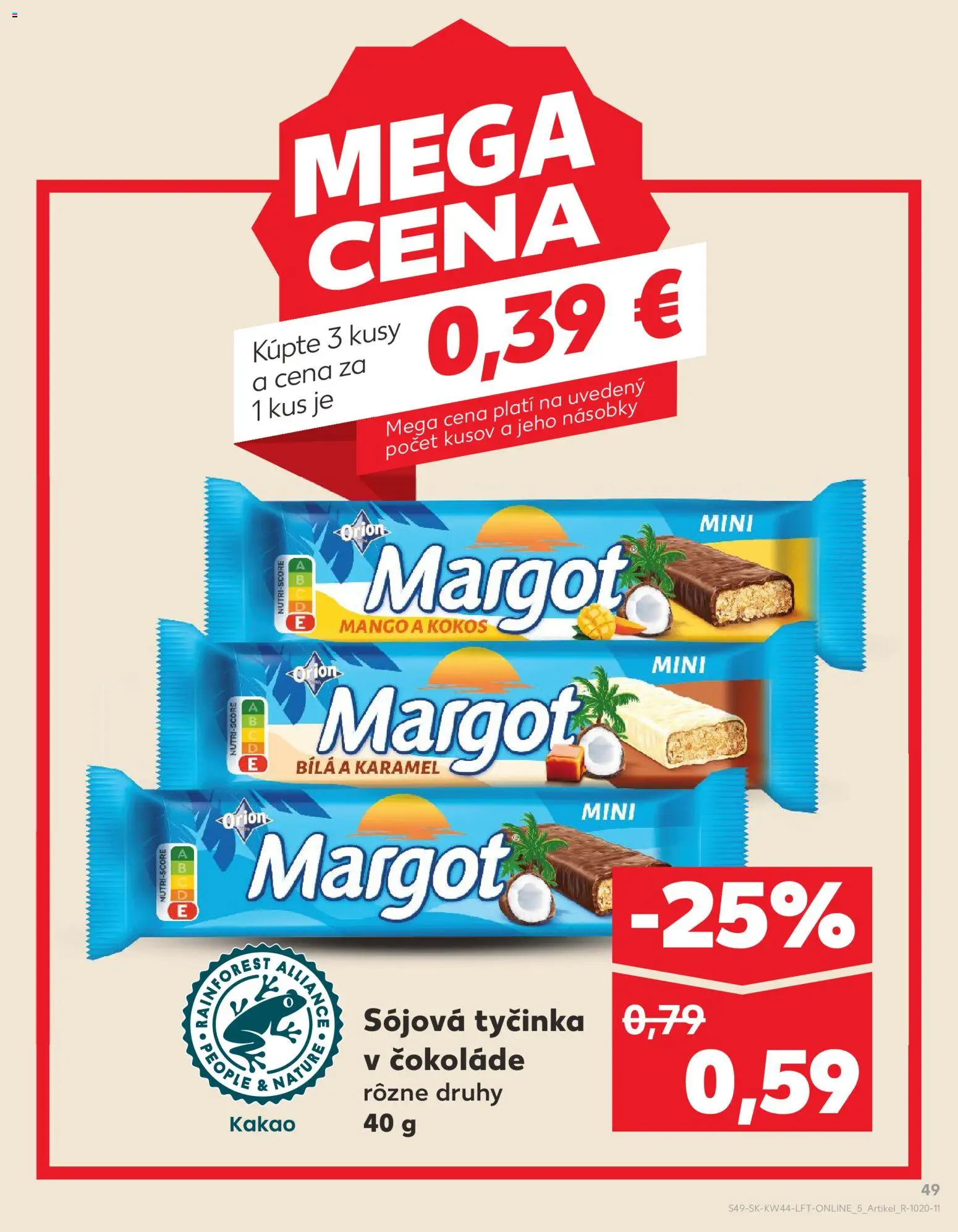 Náhľad Kaufland letáku platného od 30.10.2025 - Mango, Kakao