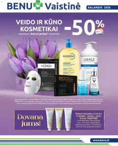 BENU parduotuvės leidinio BENU leidinys galiojančio nuo 2026.04.01 peržiūra