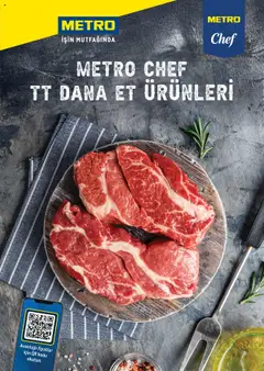 Metro Metro Chef TT Dana Et Ürünleri 16.06.2025 - Broşürünün önizlemesi