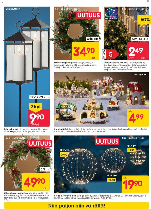 Uusi Rusta tarjouslehti alkaen 28/09