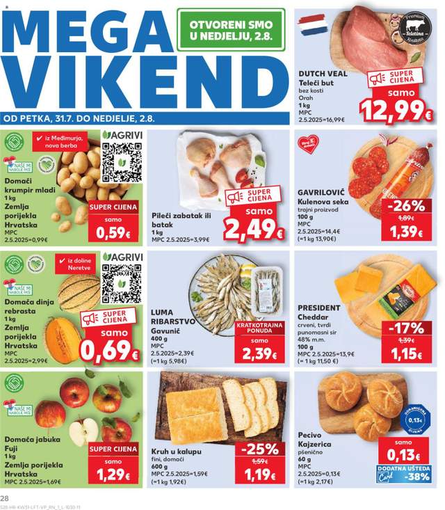Novi Kaufland katalog od 29.07.