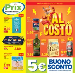 Anteprima dell'opuscolo Prix volantino dal negozio Prix valido da 15/09/2026