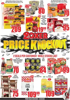 Preview of Boxer flyer valid from 08/06/2026