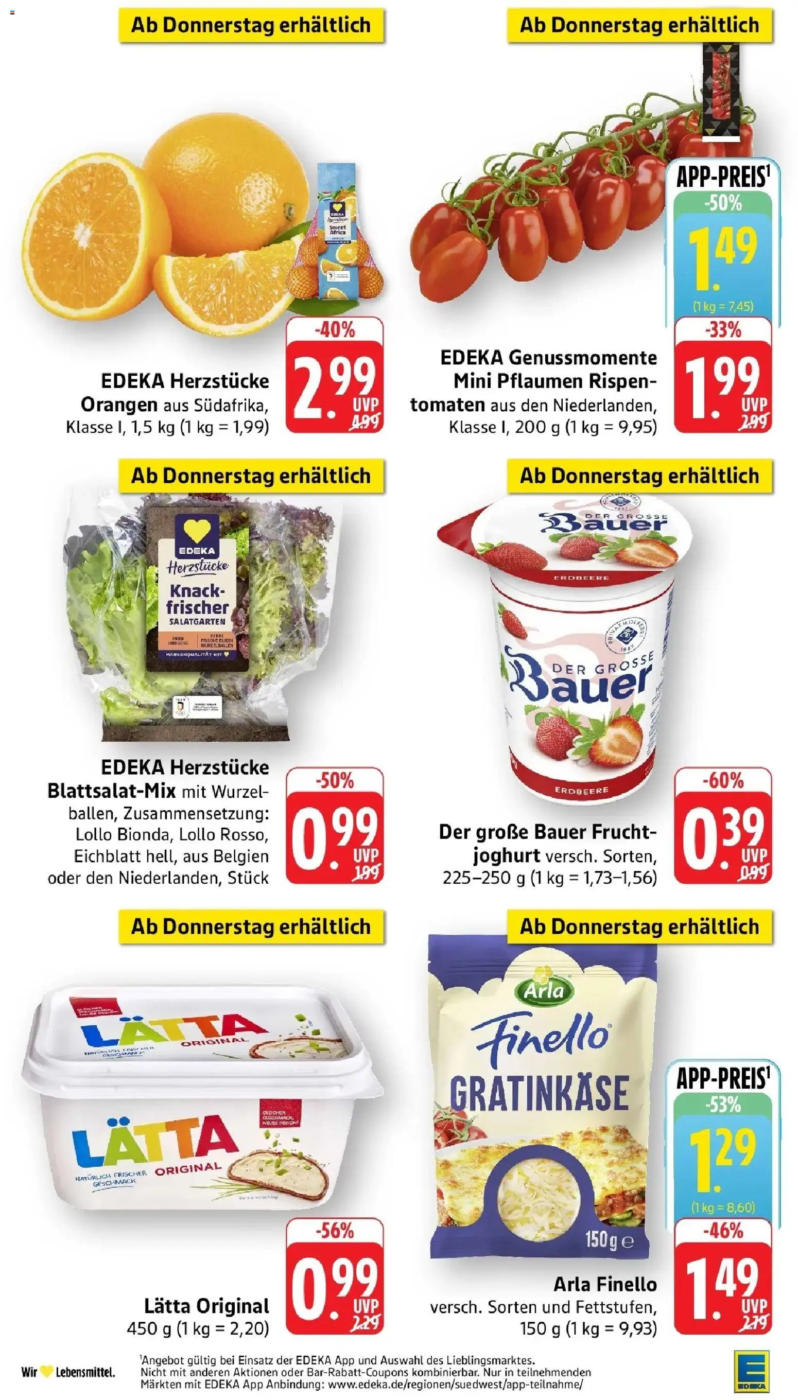 Vorschau von dem Prospekt des Geschäftes Edeka, gültig ab dem 12.10.2026