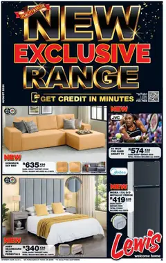 Preview of Lewis Stores flyer valid from 10/08/2026