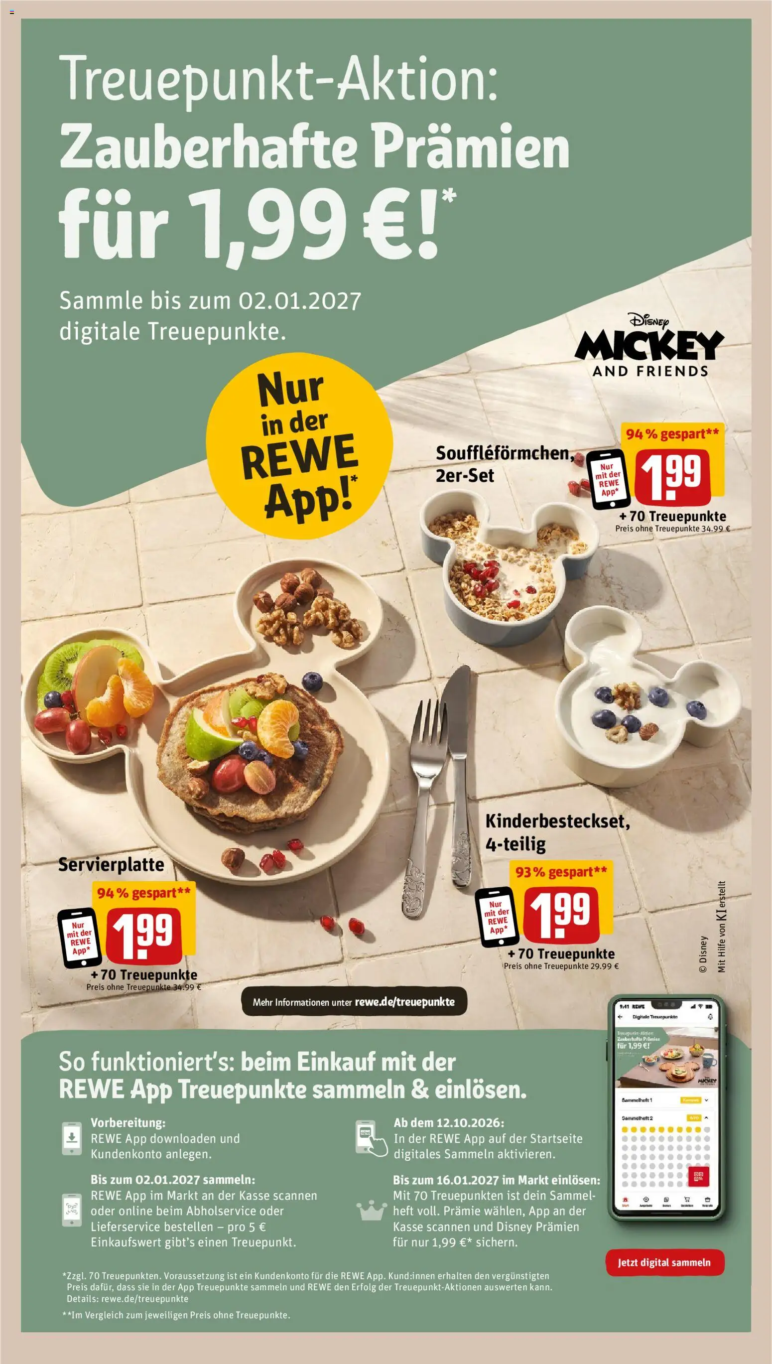Vorschau von dem Prospekt des Geschäftes Rewe ihr Kaufpark, gültig ab dem 26.10.2026