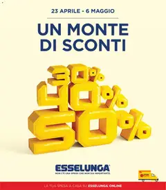 Anteprima dell'opuscolo Esselunga S volantino Verona dal negozio Esselunga S valido da 23/04/2026