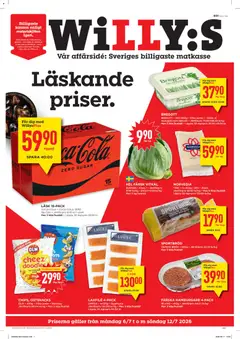Förhandsgranska reklamblad Willys erbjudanden från butik Willys gäller från 06/07/2026
