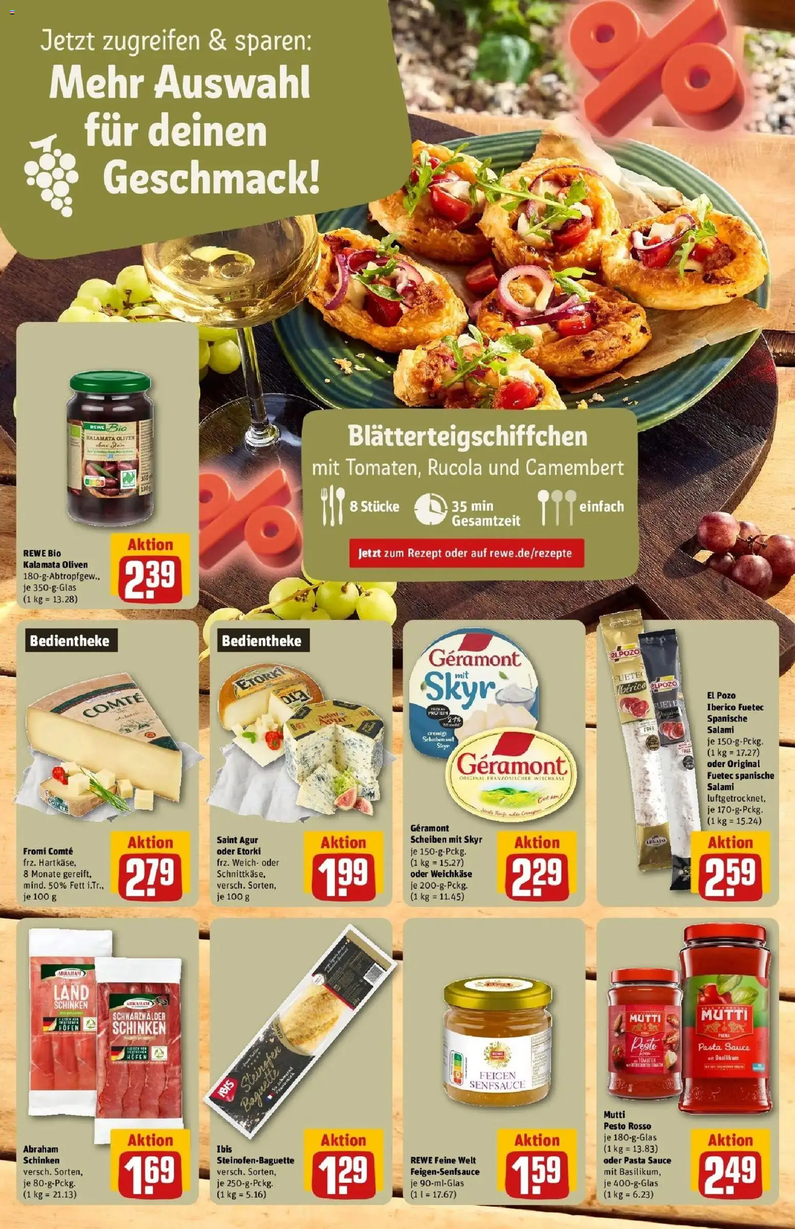 Vorschau von dem Prospekt des Geschäftes Rewe, gültig ab dem 12.10.2026