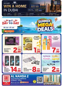Preview of the catalogue Day to Day catalogue summer mega deals of store Day to Day valid from 2 Jul, 2026