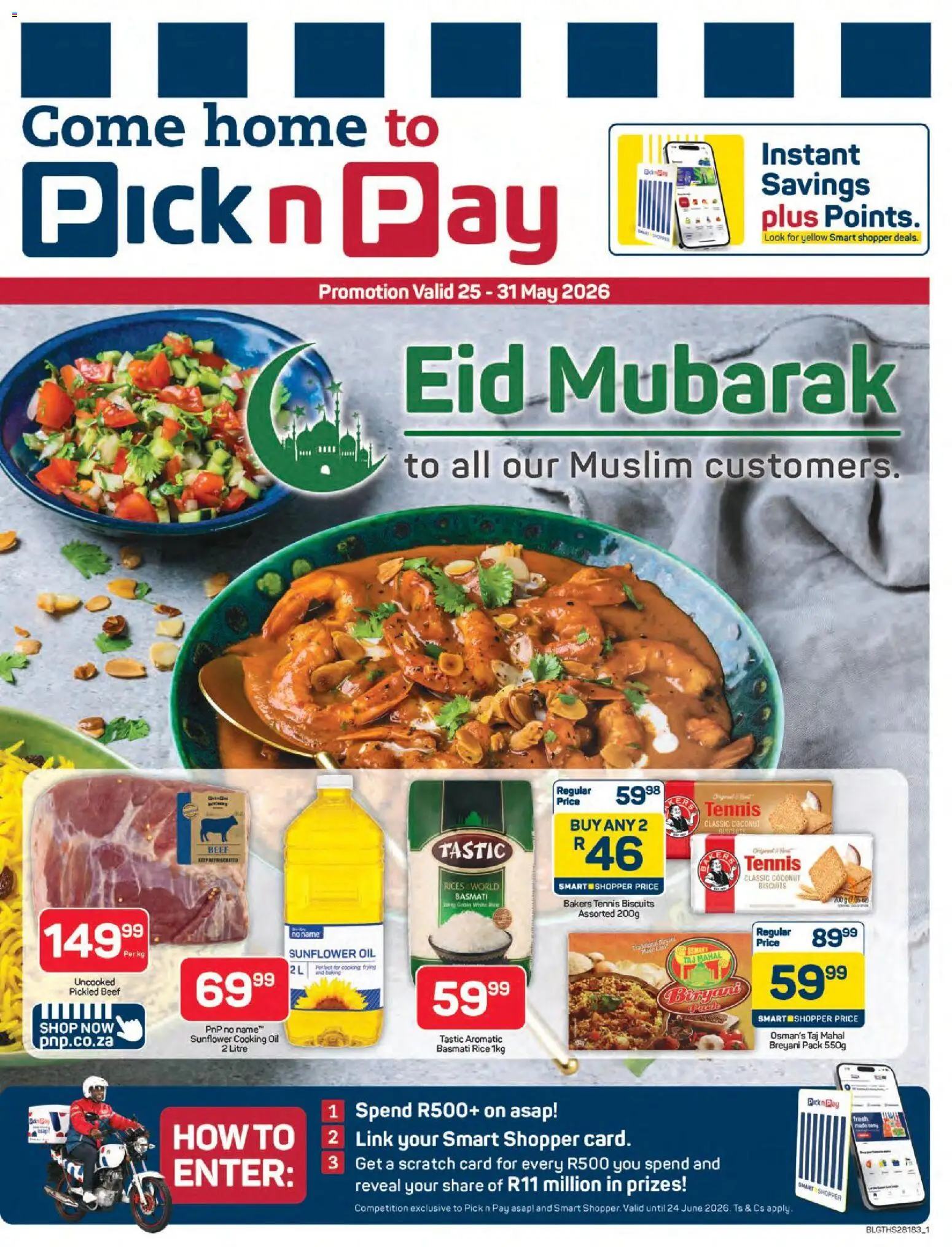Preview of Pick n Pay flyer valid from 25/05/2026