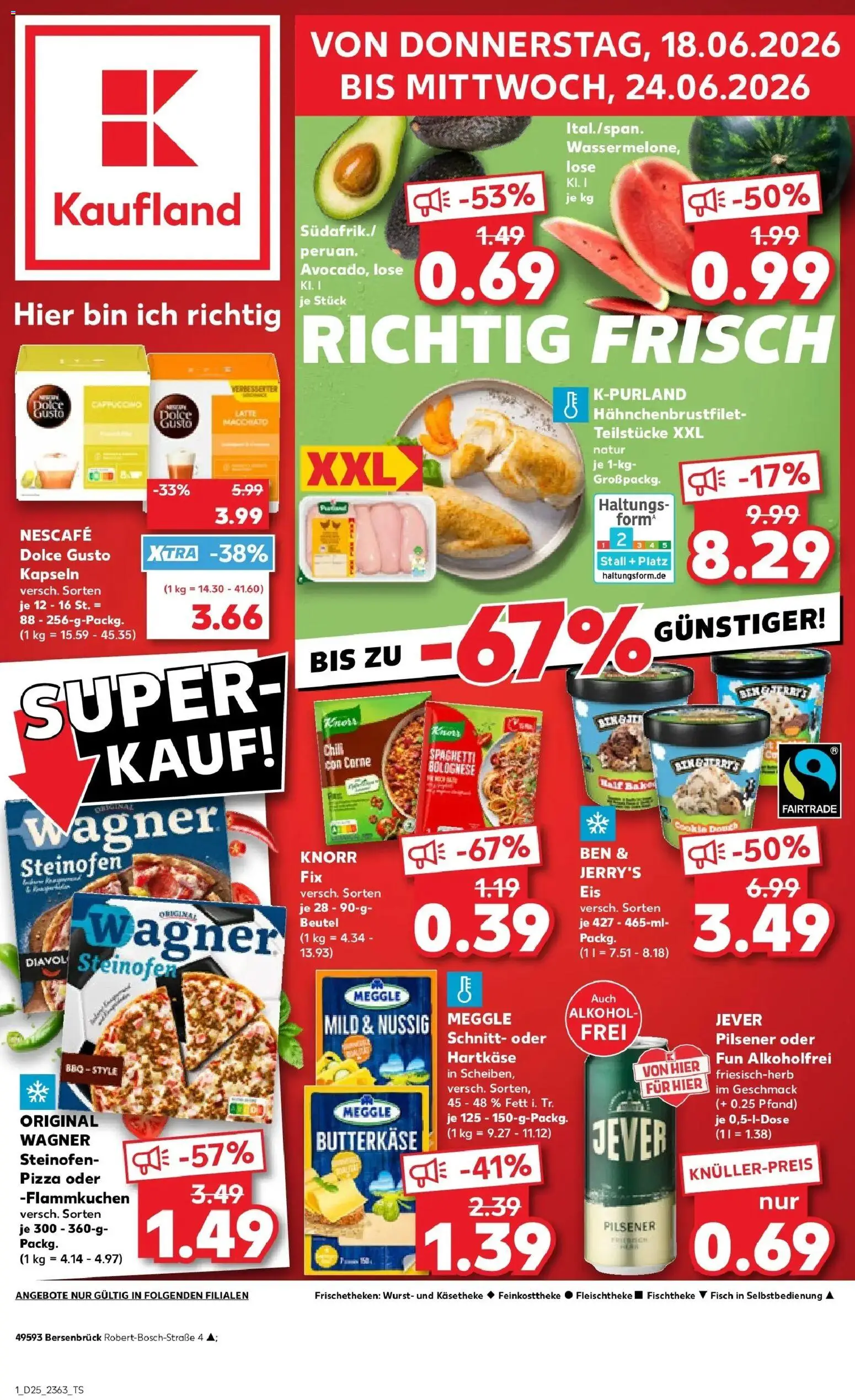 Vorschau von dem Prospekt des Geschäftes Kaufland, gültig ab dem 18.06.2026