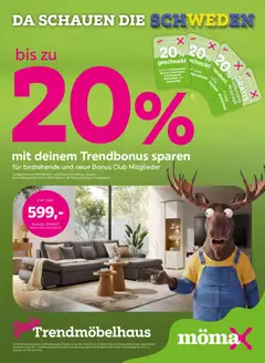 Vorschau von dem Prospekt des Geschäftes Mömax, gültig ab dem 10.08.2026