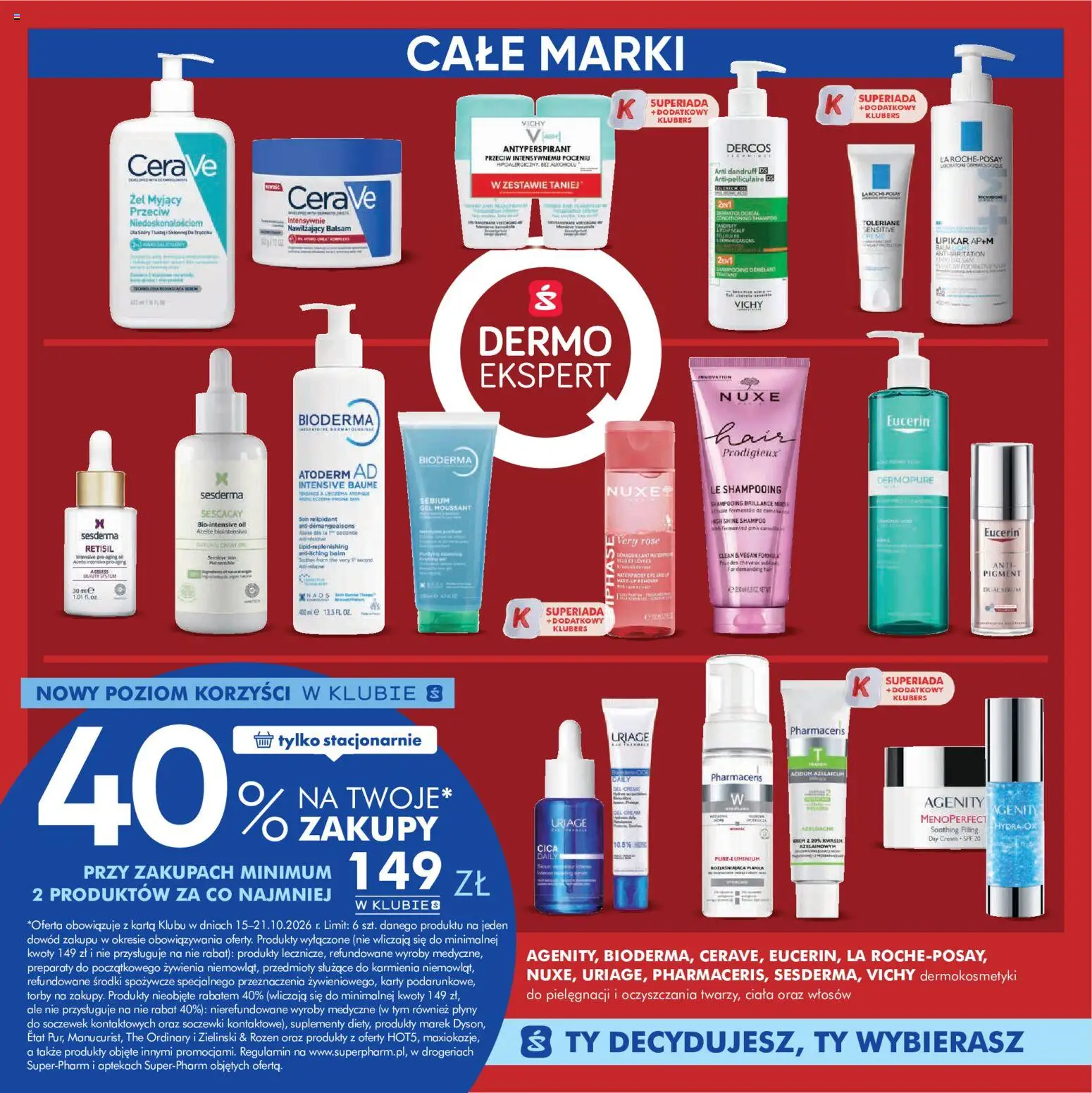 Pogląd gazetki "Super-pharm gazetka" ze sklepu Super-pharm ważnej od 15.10.2026