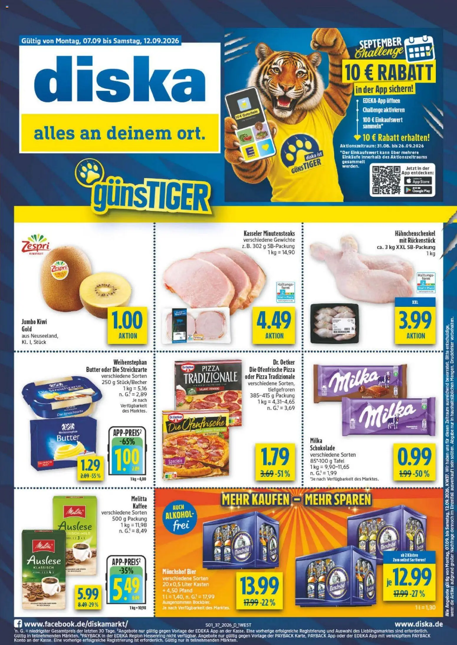 Vorschau von dem Prospekt des Geschäftes Diska, gültig ab dem 02.09.2026