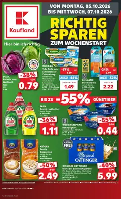 Vorschau von dem Prospekt des Geschäftes Kaufland, gültig ab dem 05.10.2026
