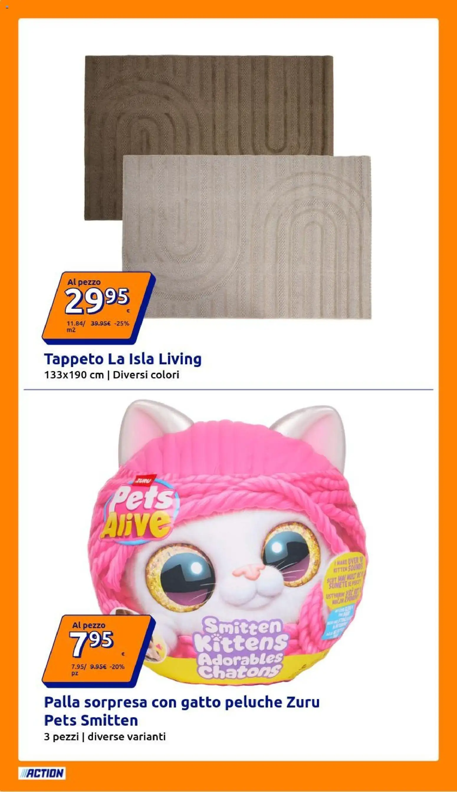Anteprima dell'opuscolo Action volantino dal negozio Action valido da 28/10/2026 - Peluche, Tappeto