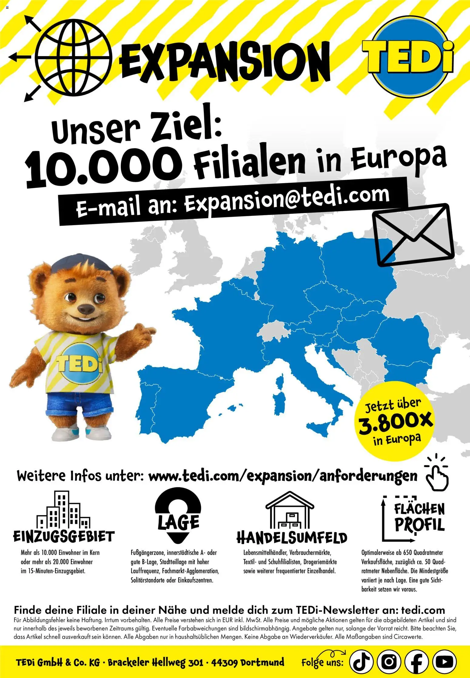 Vorschau von dem Prospekt des Geschäftes TEDi, gültig ab dem 23.10.2026