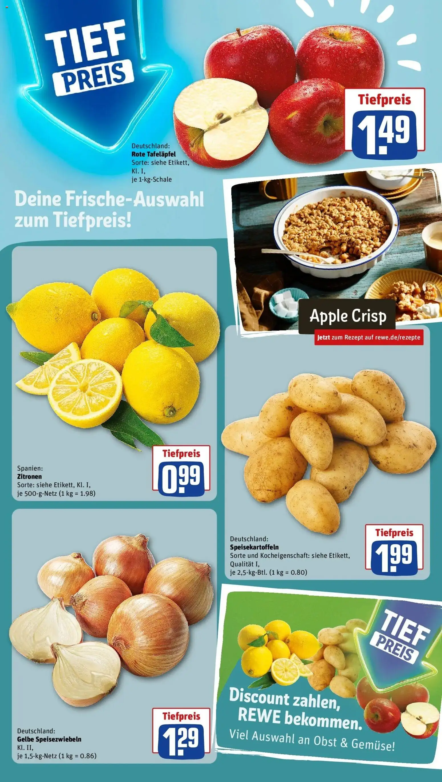 Vorschau von dem Prospekt des Geschäftes Rewe, gültig ab dem 19.10.2026