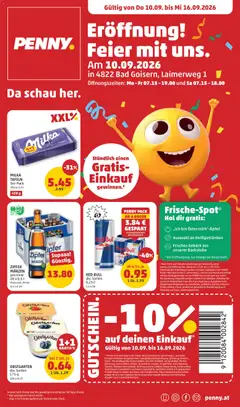 Vorschau der Angebote: Penny Markt Penny Markt Eröffnung in 4822 Bad Goisern gültig ab 10.09.2026