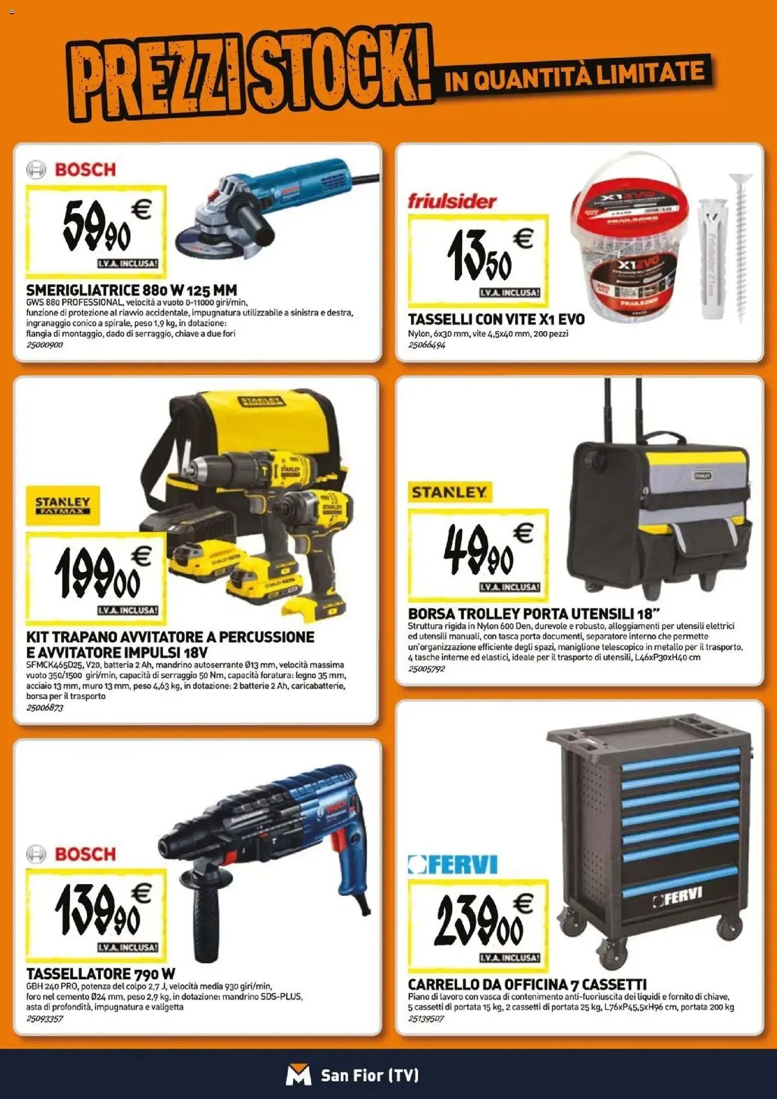 Anteprima dell'opuscolo TECNOMAT catalogo San Fior dal negozio TECNOMAT valido da 29/10/2026