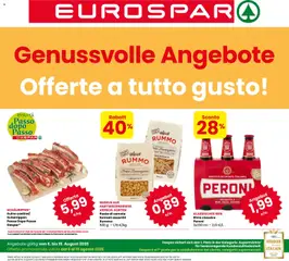 Anteprima dell'opuscolo Eurospar volantino Merano dal negozio Eurospar valido da 06/08/2026