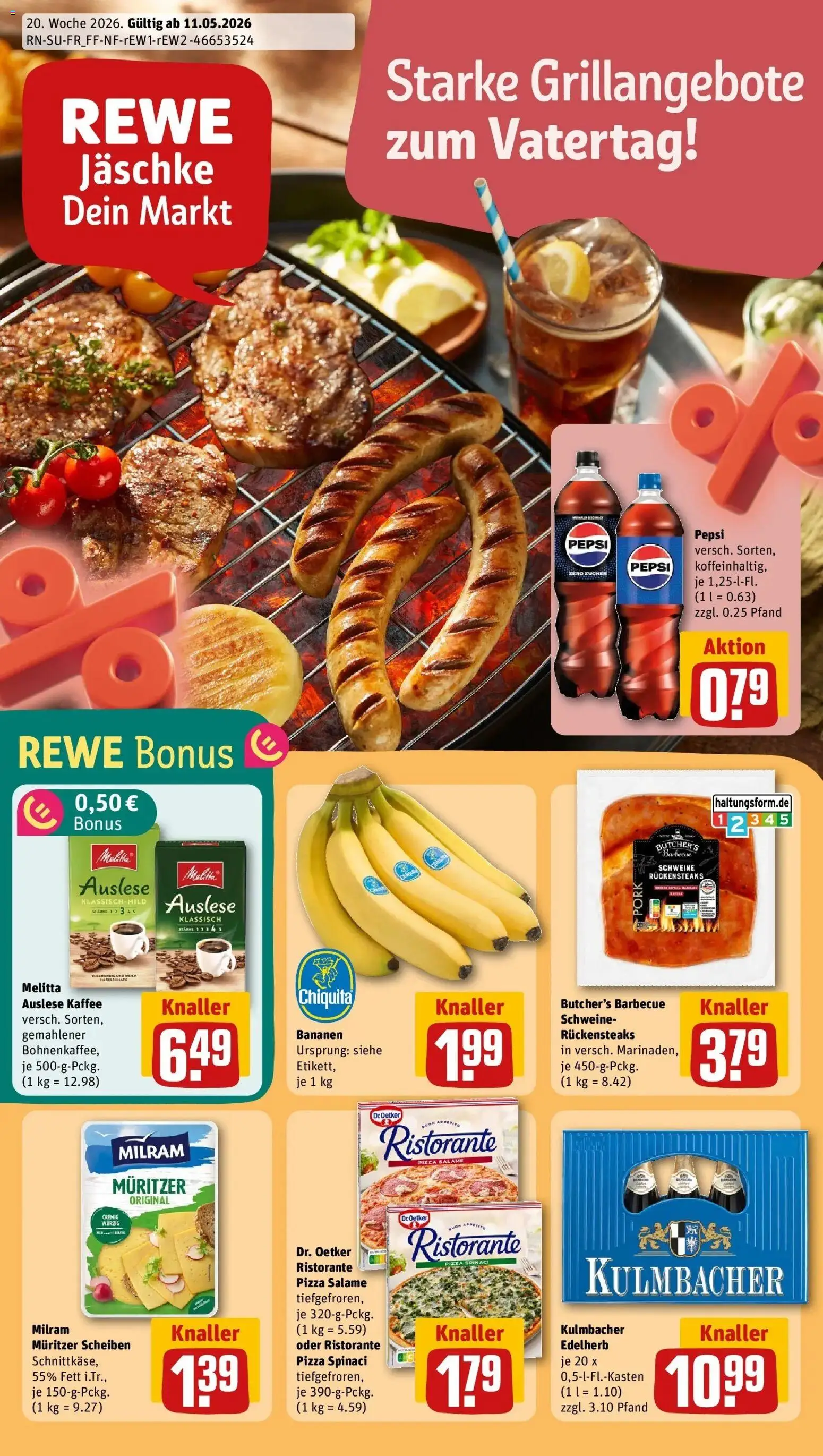 Vorschau von dem Prospekt des Geschäftes Rewe, gültig ab dem 10.05.2026