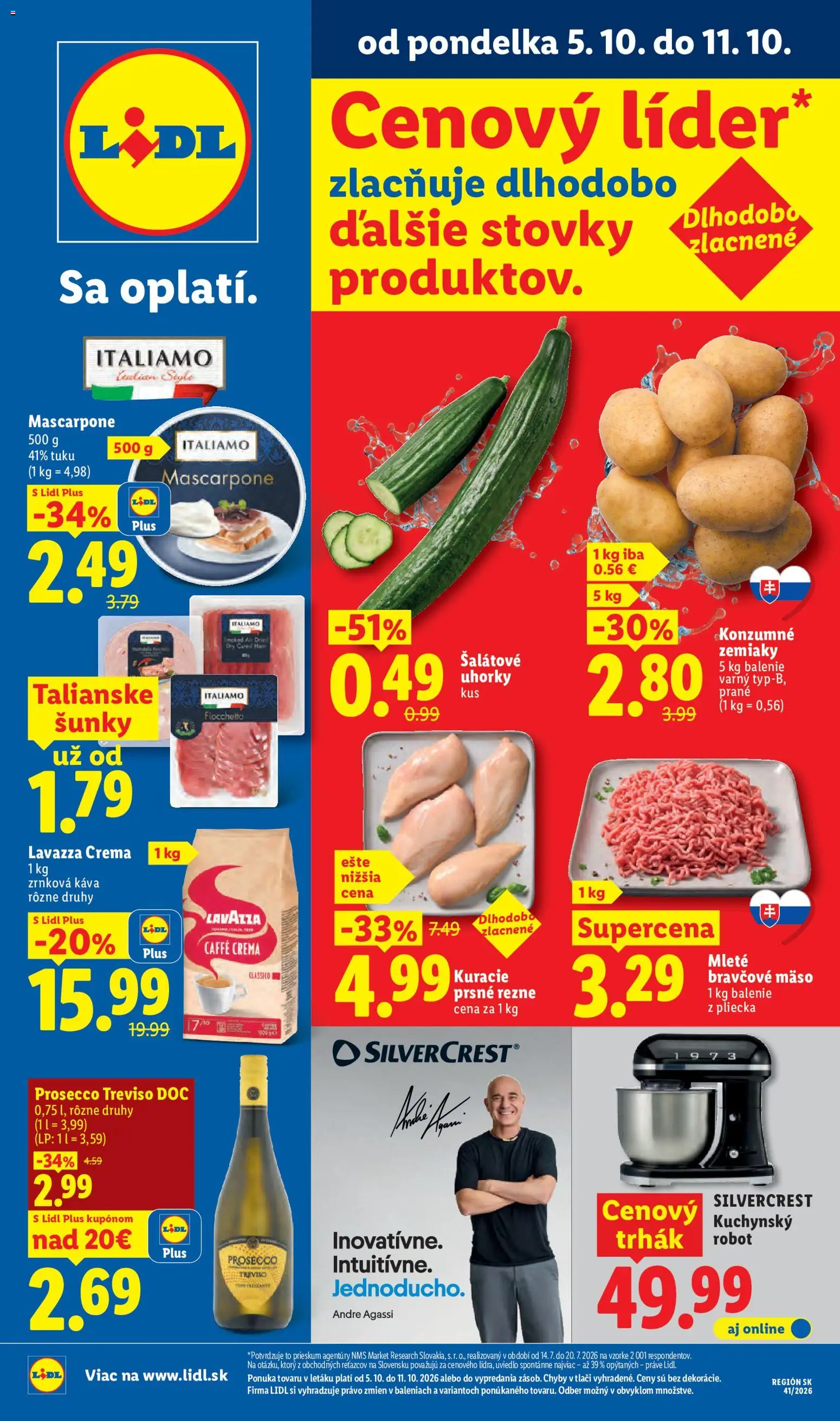 Nový LIDL leták od pondelka 05.10.2026 > Lidl leták online