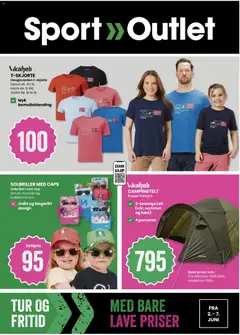 Forhåndsvis Sport Outlet kundeavis fra butikk Sport Outlet gyldig fra 02/06/2026
