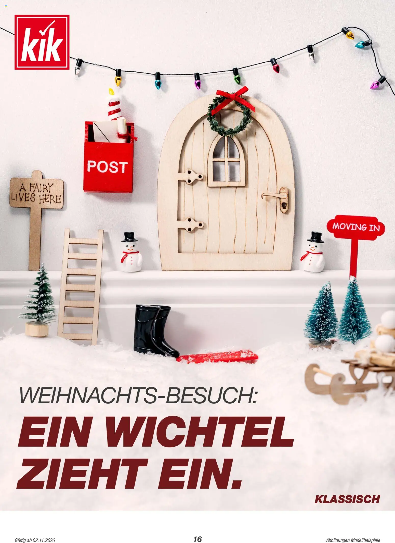 Vorschau von dem Prospekt des Geschäftes Kik, gültig ab dem 02.11.2026